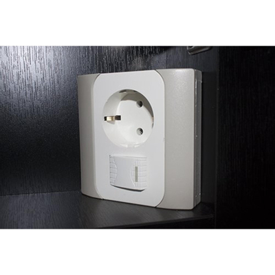 BRAUER 2.0 Armoire toilette 60x70x15cm avec 1 porte droite et éclairage LED Black Wood