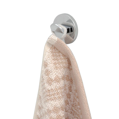 Tiger Noon Crochet porte-serviette - 3x3cm - simple - autocollant - chrome