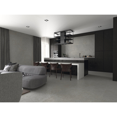 ÉCHANTILLON Terravito Elvano Carrelage parquet céramique mural et de sol - 60x60cm - 9mm - Greige