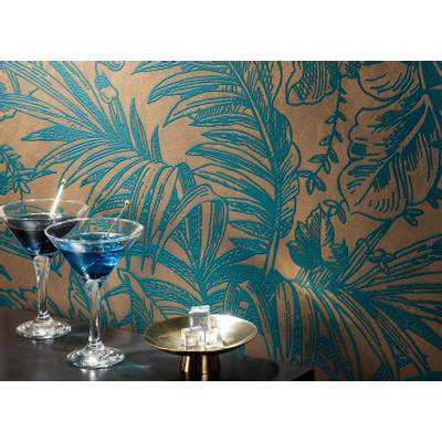 Cir Chromagic Decor-strip - 60x120cm - 10.0mm - gerectificeerd - Herbarium emerald