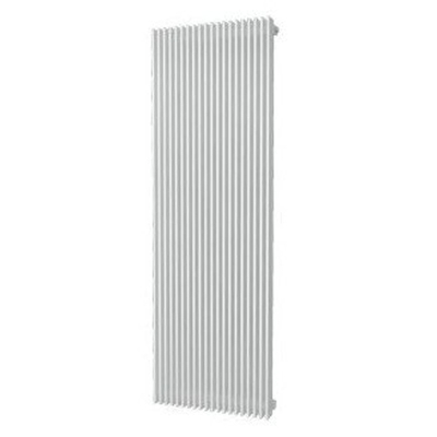 Plieger Antika Retto radiateur design vertical raccordement central 1800x595mm 1753W blanc structuré