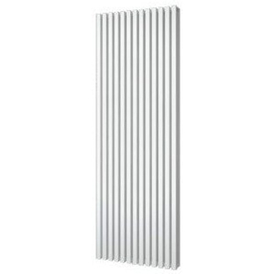 Plieger Siena designradiator verticaal dubbel 1800x606mm 2030W zwart grafiet (black graphite)