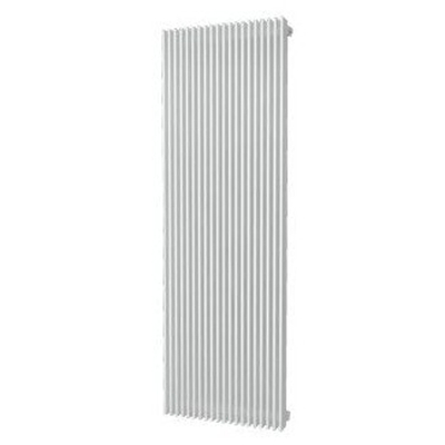 Plieger Antika Retto designradiator verticaal middenaansluiting 1800x595mm 1753W parelgrijs (pearl grey)