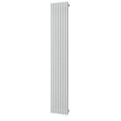 Plieger Antika Retto designradiator verticaal middenaansluiting 1800x295mm 994W wit structuur