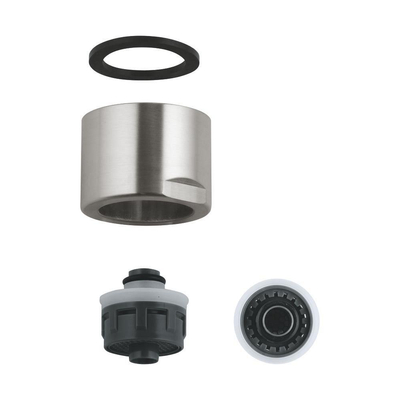 GROHE straalregelaar (mousseur) - M26x1 binnendraad - voor GROHE Blue Home - supersteel