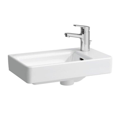 Laufen Pro S lavabo 48x28x15cm 1 trou de robinet asymétrique à droite céramique blanc
