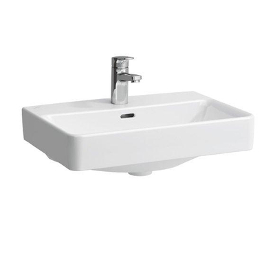 Laufen Pro S lavabo compact 55x38x17cm 1 trou de robinet céramique blanc