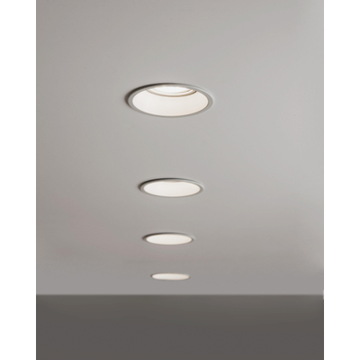 Astro Minima Round Fixed IP65 LED Fire Rated Spots encastrés 9.2x9.2cm IP65 éclairage intégré blanc