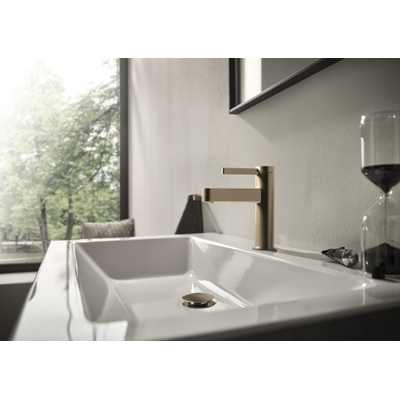 Hansgrohe Finoris fonteinkraan - zonder waste - brushed bronze (brons)