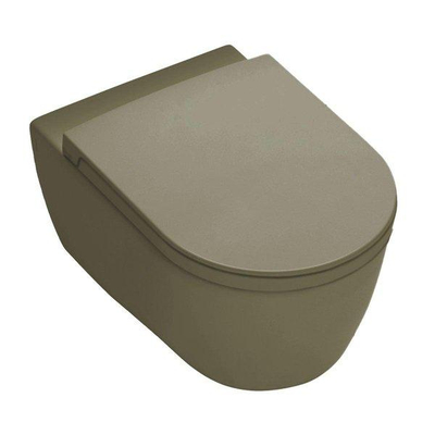 Royal Plaza Primo WC suspendu - 35x54cm - sans bride - avec abattant softclose - déclipsable - forêt