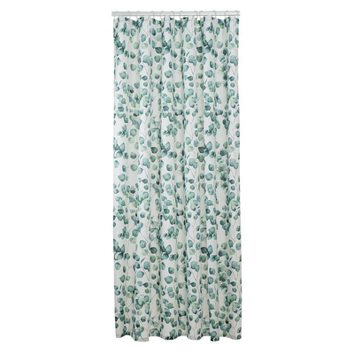 Sealskin ayra rideau de douche 180x200 cm polyester vert/blanc