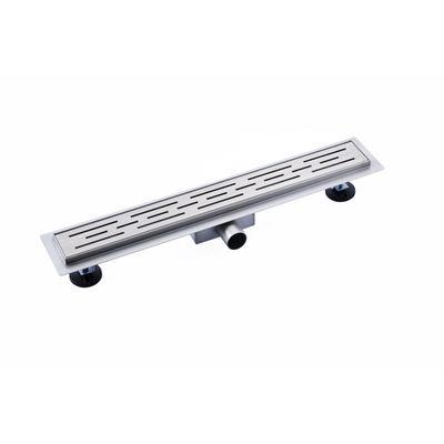 Saniclass 2.0 caniveau de douche 100cm avec grille avec cadre d'étanchéité inox