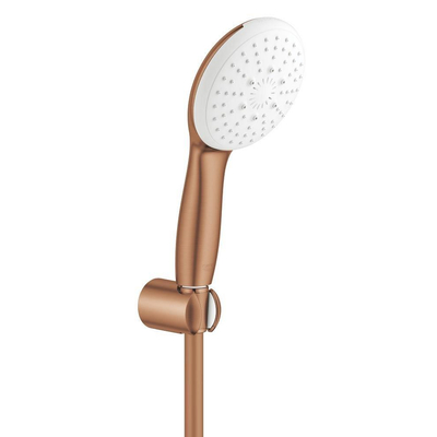 GROHE Tempesta 110 douchette - avec support 3 jets - warm sunset brossé (cuivre)