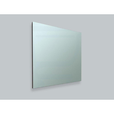 Saniclass Alu spiegel 58x70x2.5cm rechthoek zonder verlichting aluminium TWEEDEKANS