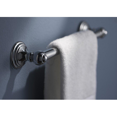 Haceka Allure Porte-serviettes d'invité 300Mm chromé