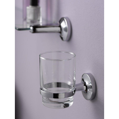 Haceka Aspen Porte verre chrome