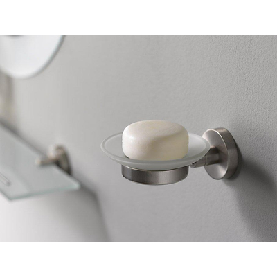 Haceka Kosmos Porte-savon chromé mat