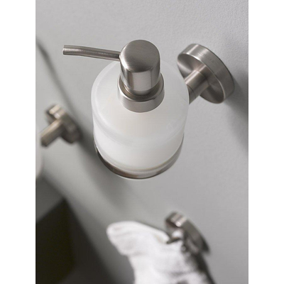 Haceka Kosmos Distributeur de savon mat chrome