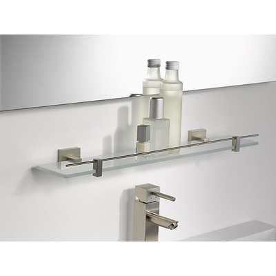 Haceka Mezzo tablette 60x12,7cm chrome mat