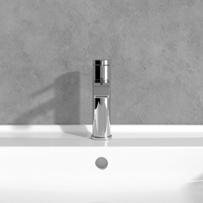 Villeroy & Boch Dawn 1 greeps wastafelkraan - zonder pop up afvoergarnituur - hoogglans chroom