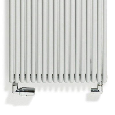 Vasco design ventielset links 1/2 chroom