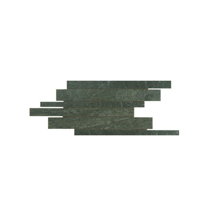 Floorgres Walks1.0 Decor-strip 21x40cm 10mm vorstbestendig gerectificeerd Zwart Mat