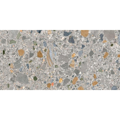 Ceralto Minera Chip Carreau de sol - 60x120cm - 10.5mm - rectifié - Multicolore
