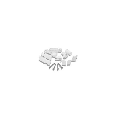 Novellini Young Set de charnières pour 1B 2B 2G JU Chrome mat