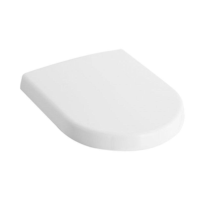 Villeroy et Boch Subway 2.0 Compact Pack WC siège de luxe, réservoir UP100 et bouton Delta 25 Blanc