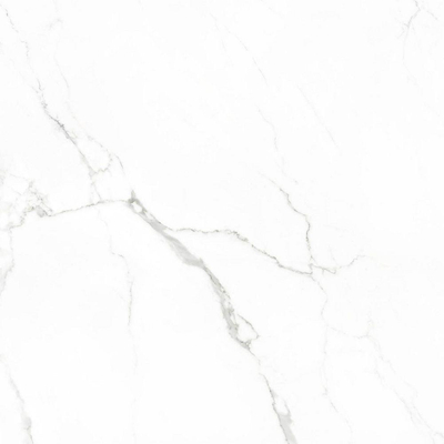 Cifre Statuario Carrelage sol et mural blanc 75x75cm look marbre