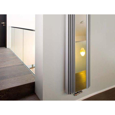 Jaga Iguana Visio Radiateur design avec miroir 1800x510mm 719W blanc mat