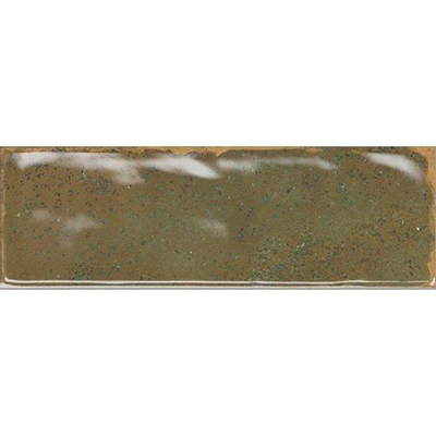ÉCHANTILLON Ceralto Taverno Grain Carrelage mural - 6.5x20.2cm - 8mm - Musgo Brillant