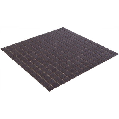 The Mosaic Factory Amsterdam mozaïektegel - 32.2x32.2cm - wand en vloertegel - Vierkant - Glas Dark Purple Mat
