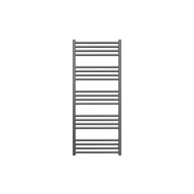 Crosswater MPRO Handdoekradiator - 114x48cm - 447 watt - geborsteld slate gunmetal (antraciet)