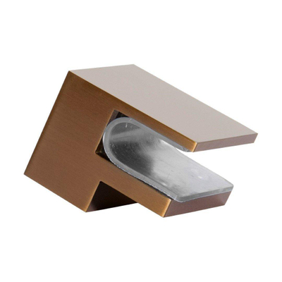 BRAUER Créer Douche à l'italienne - 120x200cm - sans profil - anti-calcaire - verre de sécurité 8mm - cuivre