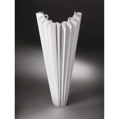 Jaga Iguana Circo Radiateur design mural 1800x340mm 1092 watt blanc mat