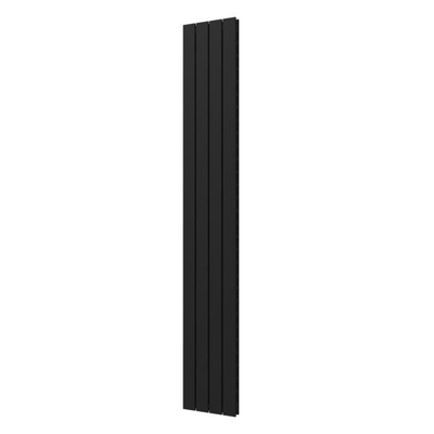 Plieger Cavallino Retto radiateur design vertical double raccordement central 2000x298mm 905W gris foncé structuré