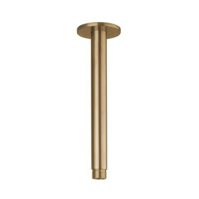 Crosswater 3ONE6 Bras de plafond - 20cm - inox effet laiton brossé
