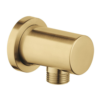 Grohe Rainshower Wandaansluitbocht - ronde rozet - brushed cool sunrise (goud)
