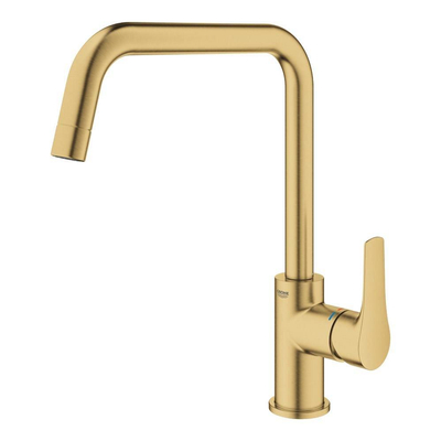 GROHE Eurosmart keukenkraan hoge uitloop - 28mm - geborsteld cool sunrise (goud)