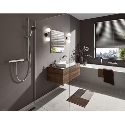 Hansgrohe VIVENIS Eengreeps douchekraan - opbouw - mat wit