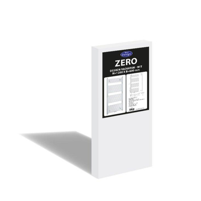 Best Design Zero Sèche-serviette modèle droit 120x60cm Blanc