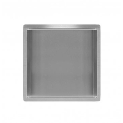 Wiesbaden Demis inbouwnis 30 x 30 x 10 cm RVS OUTLETSTORE