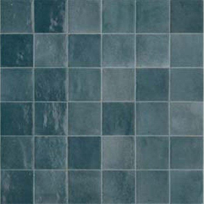 SAMPLE Marazzi Zellige Carrelage murale 10x10cm 10mm Petrolio