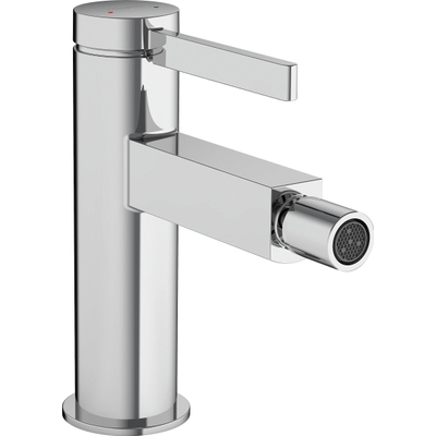 Hansgrohe Finoris Eengreeps bidetkraan - met afvoerplug - hoogglans chroom