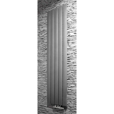HR Badmeubelen X-ray Radiateur design - 45,5x7,2x140cm - raccordement central - 668 watts - blanc brillant