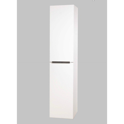 BRAUER EVO Armoire colonne haute 160cm 2 portes Blanc brillant