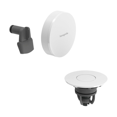 Hansgrohe Exafill Ensemble d'évacuation de baignoire - blanc mat