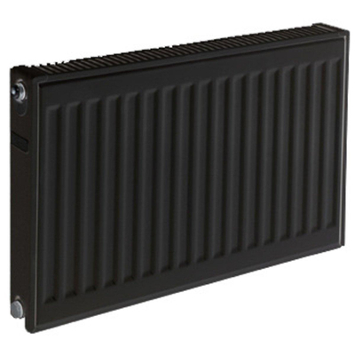 Plieger paneelradiator compact type 11 400x1000mm 645W zwart grafiet (black graphite)