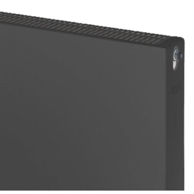 Plieger Compact flat paneelradiator compact vlakke plaat type 22 40x100cm 1147watt antraciet metallic SHOWROOMMODEL